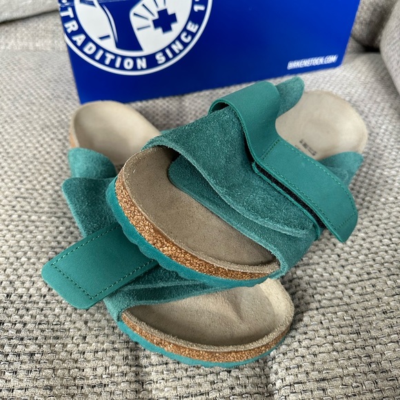 Birkenstock kyoto dark teal - Picture 2 of 3